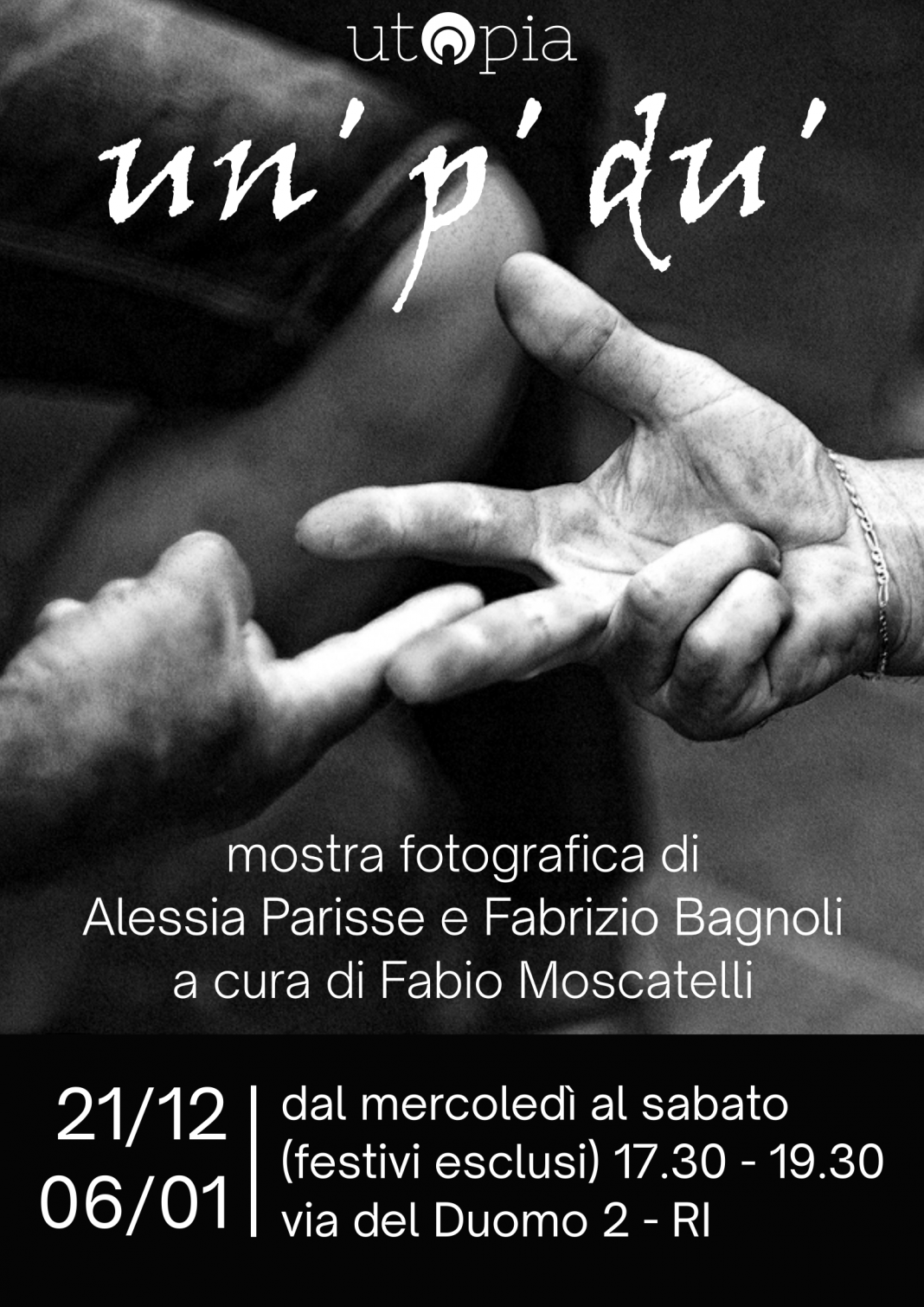 Alessia Parisse / Fabrizio Bagnoli – Un’ p’ du’https://www.exibart.com/repository/media/formidable/11/img/a34/locandina-mostra-morra-1068x1510.png