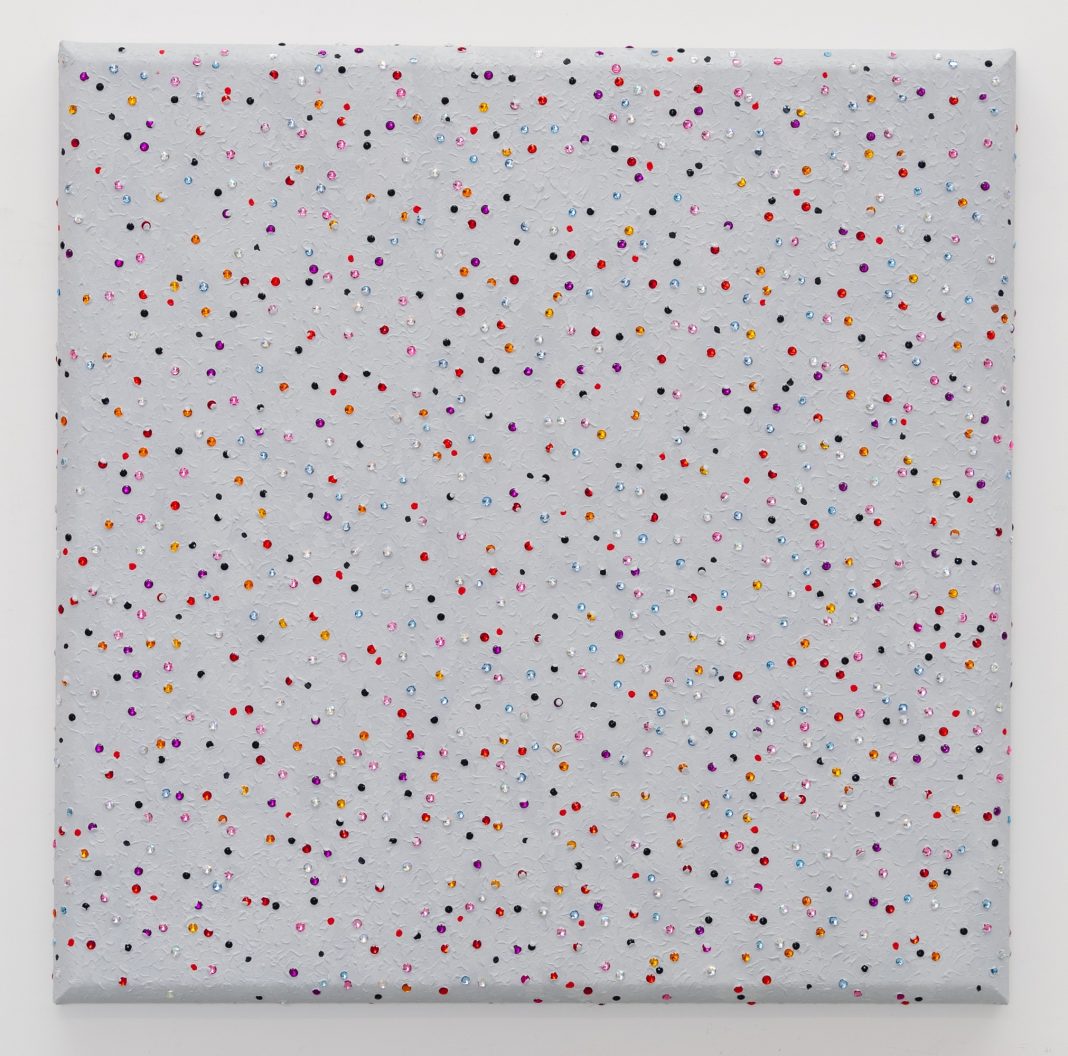 John Torreano – 2025 Space: Looking In Looking Athttps://www.exibart.com/repository/media/formidable/11/img/a96/2023_Grit-Too-bianco-grigiastro-acrylic-gems-and-acrylic-paint-on-canvas-182x182x10cm-1068x1056.jpg