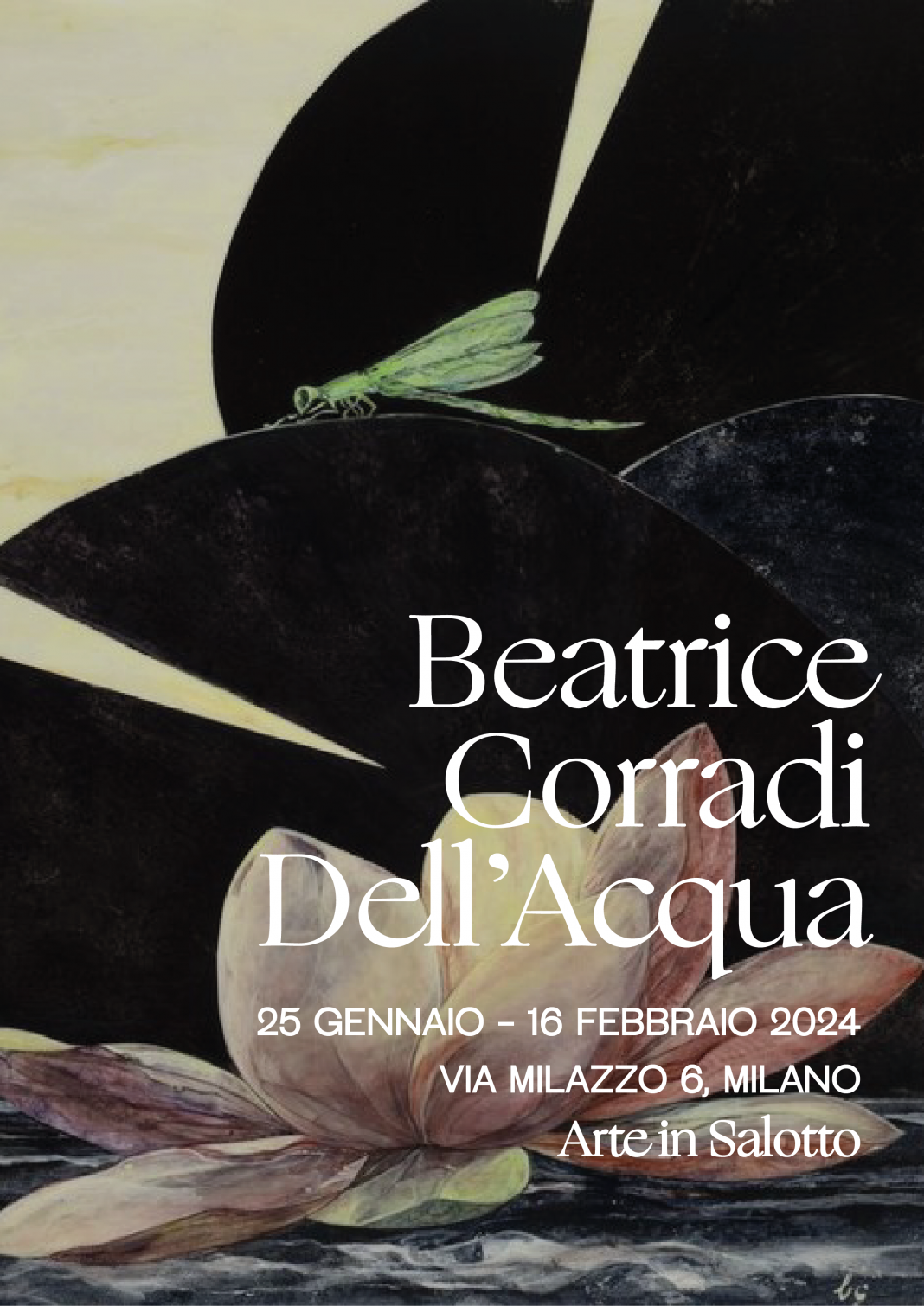 Beatrice Corradi – Dell’Acquahttps://www.exibart.com/repository/media/formidable/11/img/ac4/Locandina-Beatrice-Corradi-DellAcqua-Arte-in-Salotto-1068x1510.png