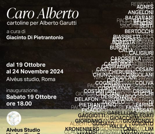 Caro Alberto. cartoline per Alberto Garutti