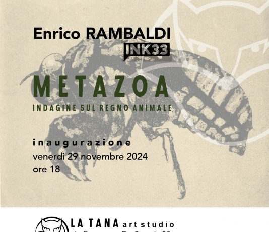 Enrico Rambaldi – METAZOA. Indagine sul regno animale.