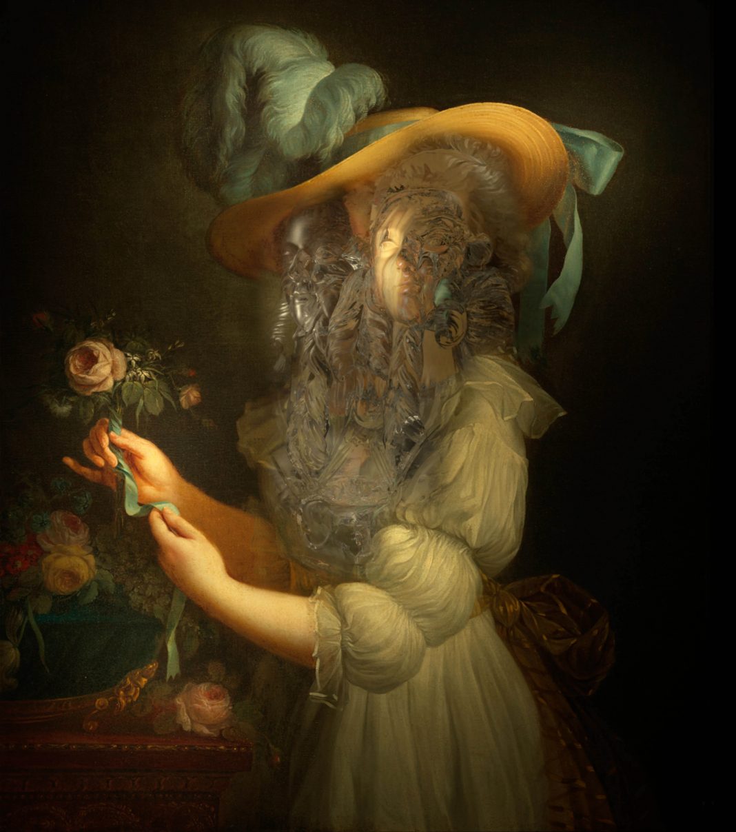 Timelessnesshttps://www.exibart.com/repository/media/formidable/11/img/d61/Wolfe-Von-Lenkiewicz-MARIE-ANTOINETTE-2021-2022-Oil-on-cnvas-85-x-70cm-1068x1207.jpg