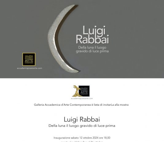 Luigi Rabbai – Della luna il luogo gravido di luce prima