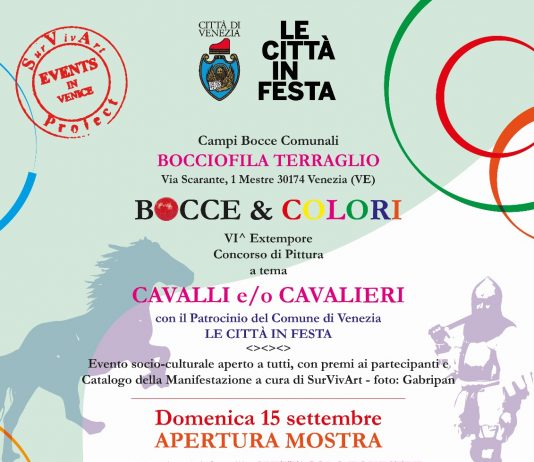 BOCCE&COLORI  CAVALLI e CAVALIERI