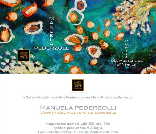 Manuela Pederzolli – L’unità del molteplice sensibile